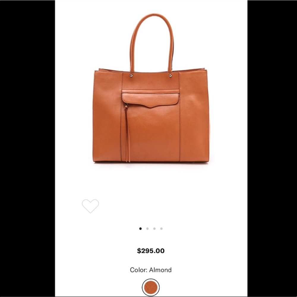 Rebecca Minkoff MAB tote purse in Almond color